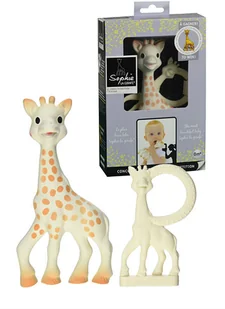Vulli Żyrafka Sophie la girafe 2 gryzaki 18 cm 516510 - Gryzaki dla dzieci - miniaturka - grafika 2