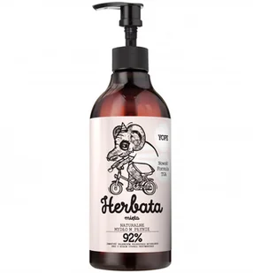 YOPE Mydło w płynie Herbata i mięta - - Mydła - miniaturka - grafika 3