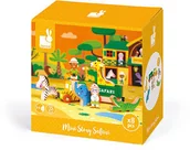 Klocki - Janod zestaw drewniany Dzikie zwierzęta - miniaturka - grafika 1