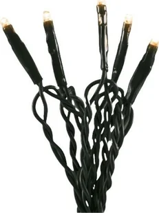 Konstsmide 6352-820 łańcuch świetlny mikro LED, wewnętrzny IP20, certyfikat Niemieckiego Związku Elektryków, 35 bursztynowe diody, kabel czarny, 24 V 6352-820 - Sprzęt do nurkowania - miniaturka - grafika 2