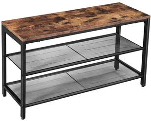 AmeliaHome AmeliaHome - Szafka na buty Stojąca Brązowo Czarna INDUSTRIAL II 44,5x80x30 cm - Szafki na buty AmeliaHome AmeliaHome - Szafka na buty Stojąca Brązowo Czarna INDUSTRIAL II 44,5x80x30 cm - Szafki na buty - miniaturka - grafika 1