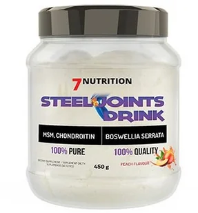 7 NUTRITION 7 NUTRITION Steel Joints Drink 450 g Peach - Ochrona stawów - miniaturka - grafika 2