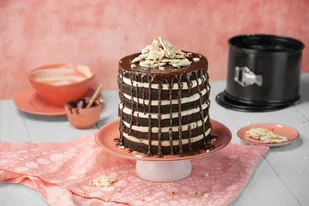 Kaiser Inspiration High 20 Cm Czarna Tortownica Okrągła Z Wyjmowanym Dnem Stalowa - Formy do ciast - miniaturka - grafika 7