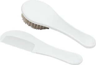 Bebe Jou Grzebień i szczotka kolor 01 biały 423401 - Inne akcesoria do pielęgnacji dzieci - miniaturka - grafika 2