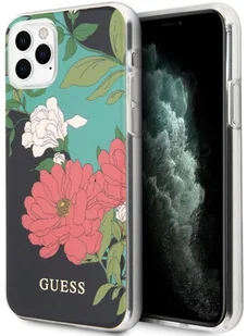 Guess Flower Shiny Collection N1 Etui iPhone 11 Pro Black 10_17050 - Etui i futerały do telefonów - miniaturka - grafika 10