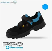 Obuwie robocze - PPO Strzelce Opolskie SANDAŁY BEZPIECZNE Z NIEMETALOWYM PODNOSKIEM I NIEMETALOWĄ WKŁADKĄ ANTYPRZEBICIOWĄ MODEL Q2, PN-EN ISO 20345, S3, SRC, ESD - miniaturka - grafika 1
