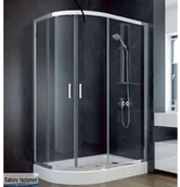 Kabiny prysznicowe - Besco Modern AW 185 120x90 - miniaturka - grafika 1