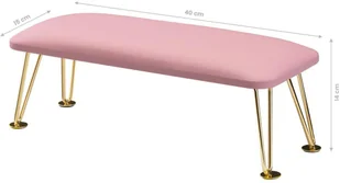 ACTIVESHOP PODPÓRKA DO MANICURE 6M ZŁOTA RÓŻOWA - Pozostałe akcesoria kosmetyczne - miniaturka - grafika 5