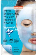 Maseczki do twarzy - Purederm Koreańska, wegańska maseczka bąbelkująca z kwasem hialuronowym, 20 g ADS791 - miniaturka - grafika 1