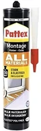 Kleje i inne preparaty budowlane - Pattex klej monta$165owy do wszystkich materia$166$167w, bia$168y, 450 g 1828610 - miniaturka - grafika 1