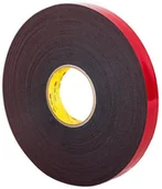 Taśmy klejące - 3M VHB 5962-F, 19 mm x 33 m, szaro-czarny dwustronna taśma klejąca akrylowa, 1,5 mm - miniaturka - grafika 1