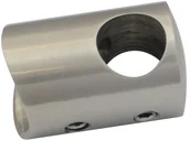 Meble modułowe i akcesoria - Shop Line Uchwyt przelotowy  Q12/Q42 4 stal nierdzewna - miniaturka - grafika 1