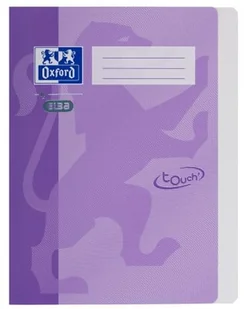 Elba OXFORD by Oxford by płaski teczka wykonana z litego kartonu z miękką powierzchnią w dotyku, format DIN 10 szt. fioletowy 400103409 - Teczki i skoroszyty - miniaturka - grafika 2