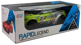 Import LEANToys Zdalnie sterowane Autko Rajdowe 1:10 Zielone R/C 5113 - Zabawki zdalnie sterowane Import LEANToys Zdalnie sterowane Autko Rajdowe 1:10 Zielone R/C 5113 - Zabawki zdalnie sterowane - miniaturka - grafika 5