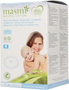masmi MASMI Wkładki laktacyjne z bawełny organicznej 30szt 50647-uniw - Akcesoria do karmienia masmi MASMI Wkładki laktacyjne z bawełny organicznej 30szt 50647-uniw - Akcesoria do karmienia - miniaturka - grafika 1