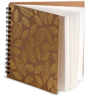 GDD Album na spirali 30K Złote liście HAPPY COLOR - Albumy inne - miniaturka - grafika 2