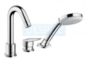 Baterie wannowe i prysznicowe - Hansgrohe Logis 71310000 - miniaturka - grafika 1