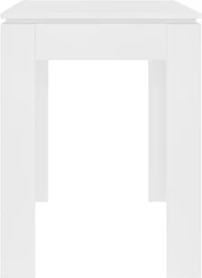vidaXL Stół jadalniany, biały, 120 x 60 x 76 cm, płyta wiórowa - Stoły - miniaturka - grafika 11