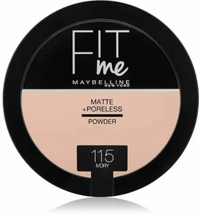 Maybelline New York Fit me! Puder matujący 115 Ivory - Pudry do twarzy - miniaturka - grafika 2
