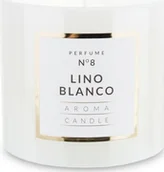 Świece - Art Pol Pol Pl Świeca Glass Walec Mały Biały Fi9 141078 - miniaturka - grafika 1