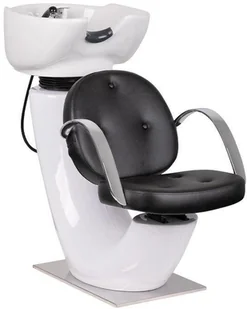 GABBIANO myjnia fryzjerska asti czarna P137104 - Fotele fryzjerskie - miniaturka - grafika 2