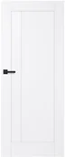 Drzwi wewnętrzne - Drzwi pełne Fado 90 prawe białe - miniaturka - grafika 1