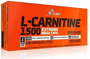 Olimp L-Carnitine 1500mg Extreme 120 Mega Caps roz uniw 5901330028847 - Witaminy i minerały dla sportowców - miniaturka - grafika 4