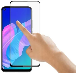 Mocolo Szkło TG+ Full Glue 5D do Huawei P40 Lite E czarne 8082X1 - Szkła hartowane na telefon - miniaturka - grafika 3
