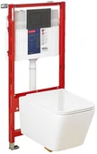 Stelaże i zestawy podtynkowe do WC - Tece Zestaw podtynkowy WC NOW - miniaturka - grafika 1