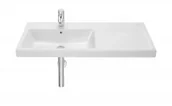 Umywalki - Roca A3270MB000 Alter Umywalka ścienna asymetryczna 100cm - miniaturka - grafika 1