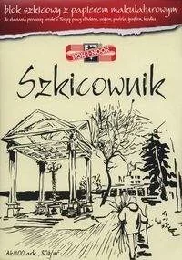 Koh-I-Noor Blok szkicownik z papieru makulaturowego A4 100 arkuszy - Globusy - miniaturka - grafika 4