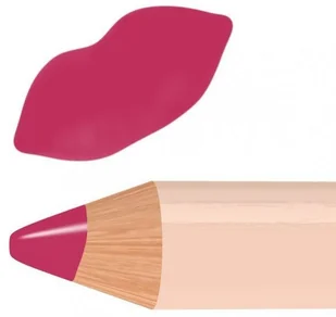 Neve Cosmetics Naturalna kredka do ust flaming/fuksja (wkład 1,5) - Konturówki do ust - miniaturka - grafika 2