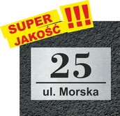 Numery na dom - Tabliczka Adresowa Aluminiowa tablica numer domu - miniaturka - grafika 1