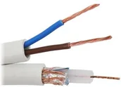 Przewody elektryczne - Elektrokabel Kabel koncentryczny do kamer z zasilaniem YWDX100%ek (CCTV) RG 59 + 2x0.50 YWDXEK2X0,5 - miniaturka - grafika 1