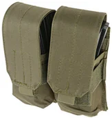 Odzież taktyczna i umundurowanie - Podwójna ładownica na magazynki M4/M16 - oliwkowa (GFT-19-007977) G GFT-19-007977 - miniaturka - grafika 1