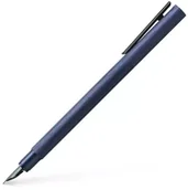 Pióra wieczne - Faber Castell Pióro wieczne Neo Slim Aluminium Dark Blue EF 146162 - miniaturka - grafika 1