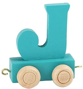 Small Foot Design Wagonik z literką I Alfabet Pociąg - Pociągi dla dzieci - miniaturka - grafika 2