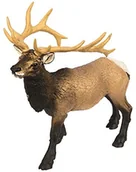 Figurki dla dzieci - Safari s180329 Wild North American Wildlife Elk Bull miniatury - miniaturka - grafika 1