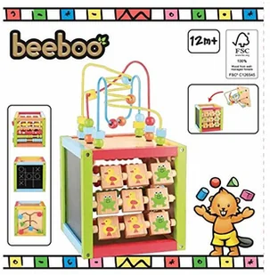 VEDES Großhandel GmbH - Ware Spielmaus drewniana kostka do nauki gry motorycznej 0041505699 - Zabawki kreatywne VEDES Großhandel GmbH - Ware Spielmaus drewniana kostka do nauki gry motorycznej 0041505699 - Zabawki kreatywne - miniaturka - grafika 1