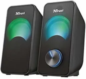 Głośniki komputerowe - Trust Arys Compact zestaw głośników 2.0 z oświetleniem RGB LED - miniaturka - grafika 1