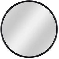 Lustra - Lustro okrągłe Loft 73 cm w ramie czarne POZ-3021-0 - miniaturka - grafika 1
