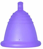 Kubeczki menstruacyjne - ME LUNA Me Luna Sportowy kubek menstruacyjny, niebieski/fioletowy, krótki S - miniaturka - grafika 1