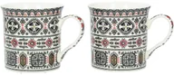Kubki - Dekoria Zestaw kubków Ethnic Incas 2 szt 300ml 26,5x11x9,5cm 811-639 - miniaturka - grafika 1