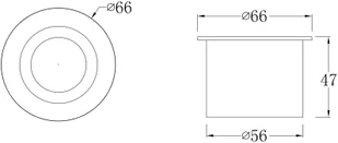 Maytoni Limo LED oprawa dogruntowa 1-punktowa biała O037-L3W3K - Lampy ogrodowe - miniaturka - grafika 4
