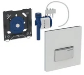 Spłuczki - Geberit 116.016.00.5 Pneumatyczny zawór spłukujący do pisuaru ręczny Typ 50 uniwersalny - miniaturka - grafika 1