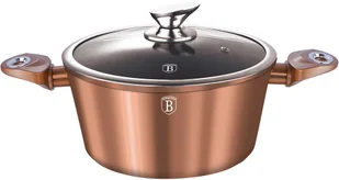 Berlinger Haus Garnek z pokrywką Rosegold Metallic Line 2,5 l - Garnki - miniaturka - grafika 2