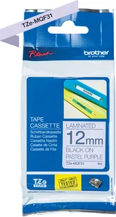 Brother Taśma TZEMQF31 oryginalny Taśma TZEMQF31 oryginalny TZEMQF31 - Taśmy do drukarek barwiące - miniaturka - grafika 2