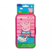 Gry planszowe - Kolorowanki zestaw podróżny Świnka Peppa Nowa - miniaturka - grafika 1
