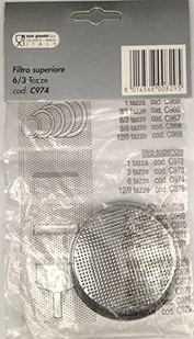 Giannina Filtro superiore per CAFFETTIERA gian Nina 6/3tazze Giannini_C974 - Akcesoria i części AGD Giannina Filtro superiore per CAFFETTIERA gian Nina 6/3tazze Giannini_C974 - Akcesoria i części AGD - miniaturka - grafika 1