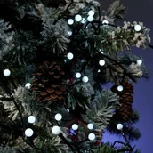 Oświetlenie świąteczne - KonstSmide ańcuch świąteczny zewnętrzny LED 80-punktowy biel - miniaturka - grafika 1